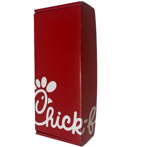NIB Chick-fil-A • Socks Limited Edition - 3 pairs - Picture 7 of 7